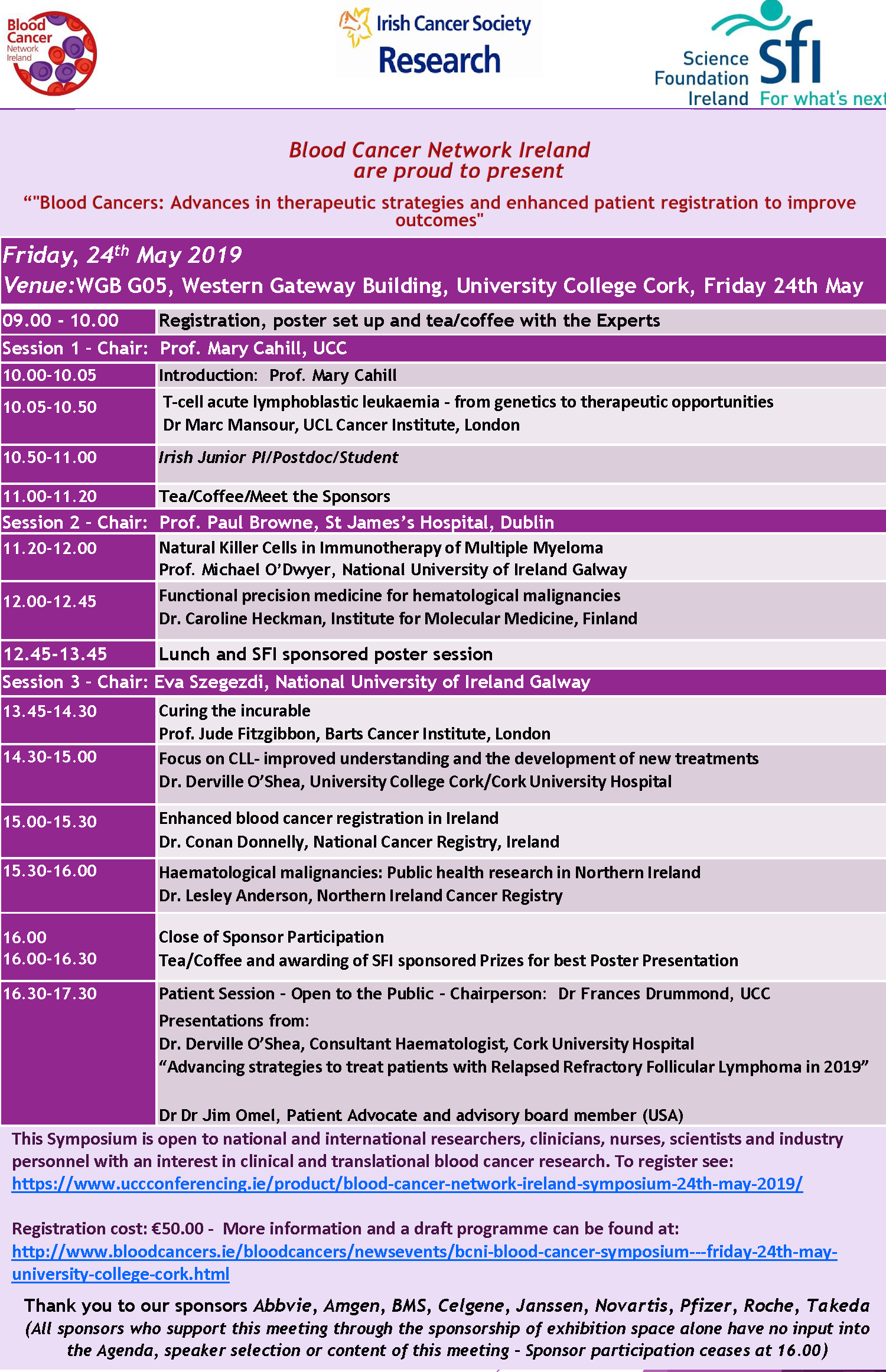 BCNI symposium final programme 2019